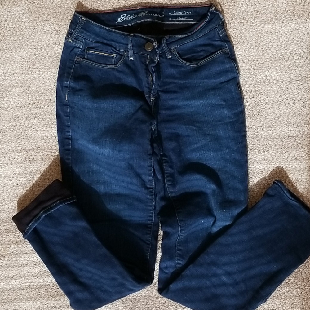 Eddie bauer's fleece lined jeana